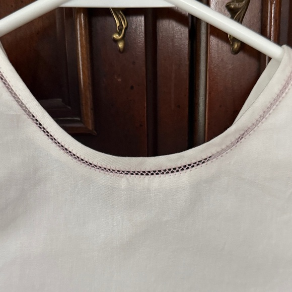 EDGEHILL COLLECTION Cream Dress with Pink Sash Flower Girl Easter Size 6X NWT - Picture 3 of 10